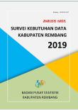 Analysis Of Rembang Regency Data Needs Survey Results 2019