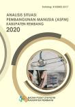 Analisis Situasi Pembangunan Manusia (ASPM) Kabupaten Rembang 2020